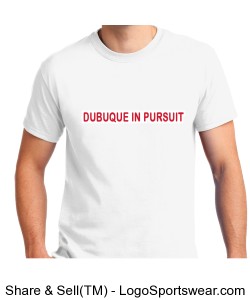 Dubuque In Pursuit Tee Shirt Design Zoom