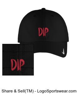 Dubuque In Pursuit DIP Nike Golf cap black Design Zoom